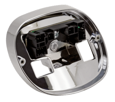 BASE FANALE POSTERIORE E SCHEDA CIRCUITI DI RICAMBIO