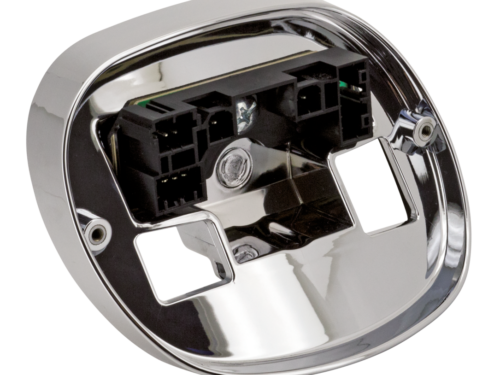 BASE FANALE POSTERIORE E SCHEDA CIRCUITI DI RICAMBIO