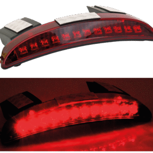 FANALE POSTERIORE REVOX PER SPORTSTER & MILWAUKEE EIGHT FAT BOB CON PARAFANGHI ACCORCIATI