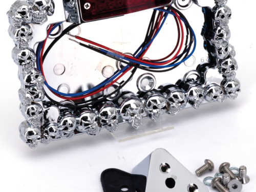 standard-rgba-1123.png SUPPORTO TARGA CON LUCE A LED "SKULL MANIAC"