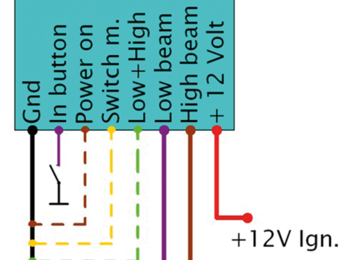 MINI RELÈ FANALE ANTERIORE
