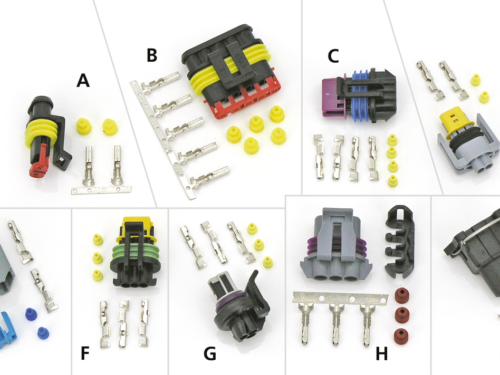 CONNETTORI PER INIEZIONE DELPHI O MAGNETI MARELLI
