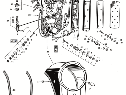PANNELLO STRUMENTI 1947-1961