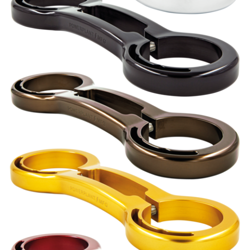 PIASTRE ANTISVIRGOLO P16 POWERPLANT PER FORCELLE STRETTE