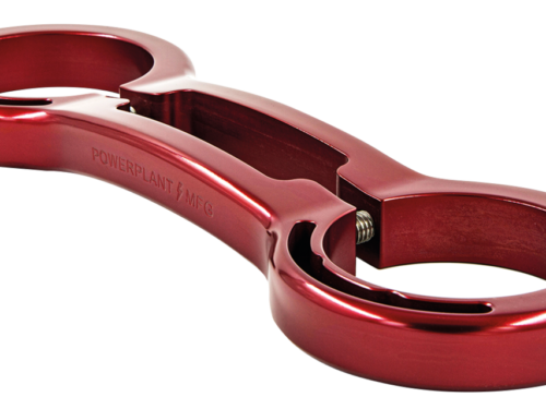 PIASTRE ANTISVIRGOLO P16 POWERPLANT PER FORCELLE STRETTE