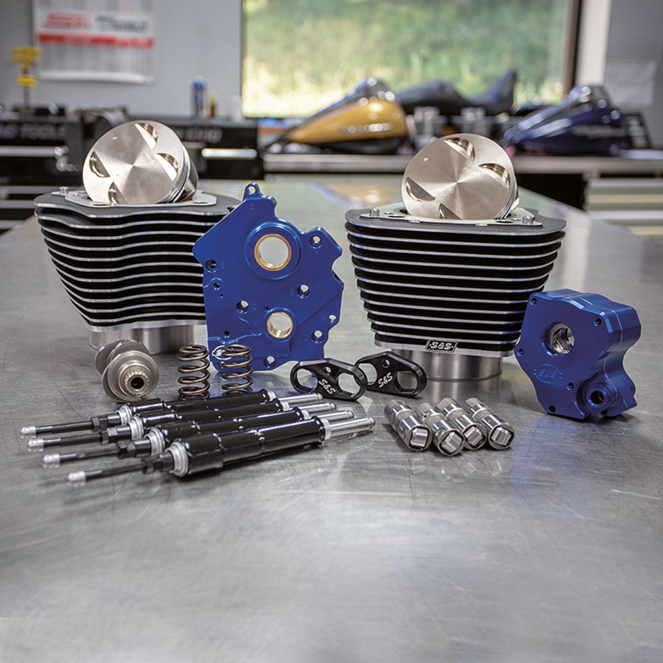 KIT S&S POWER PACKAGE 124CI, 128CI, 129CI & 132C PER MILWAUKEE EIGHT