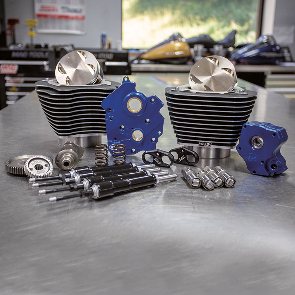 KIT S&S POWER PACKAGE 124CI, 128CI, 129CI & 132C PER MILWAUKEE EIGHT