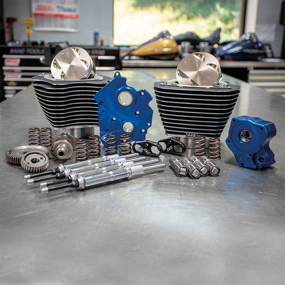 KIT S&S POWER PACKAGE 124CI, 128CI, 129CI & 132C PER MILWAUKEE EIGHT