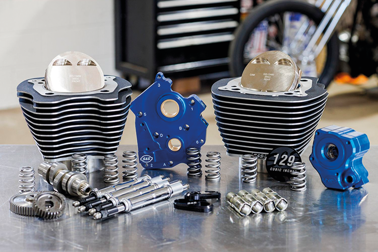 KIT S&S POWER PACKAGE 124CI, 128CI, 129CI & 132C PER MILWAUKEE EIGHT | 1 KIT S&S POWER PACKAGE 124CI, 128CI, 129CI & 132C PER MILWAUKEE EIGHT