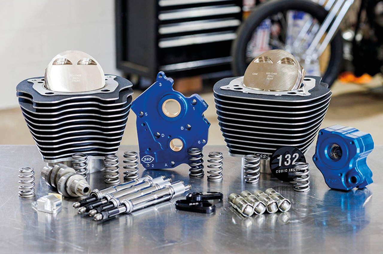 KIT S&S POWER PACKAGE 124CI, 128CI, 129CI & 132C PER MILWAUKEE EIGHT