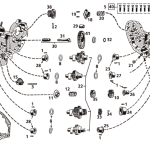 COPERTURA INGRANAGGI, RACCORDI E INGRANAGGI PER K, KH, KHK, KK E PRIMI XL