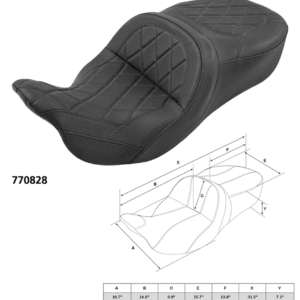 SELLA C.C. RIDER SUNRISER 2-UP PER TOURING