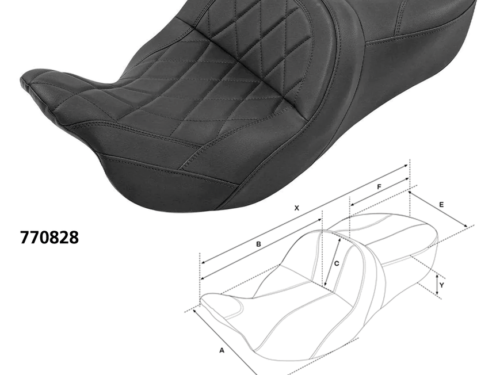 SELLA C.C. RIDER SUNRISER 2-UP PER TOURING