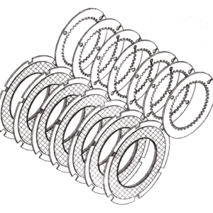 DISCHI FRIZIONE DI RICAMBIO PER PRIMO BELT DRIVE