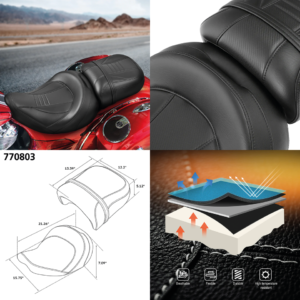 SELLA C.C. RIDER 2-UP PER INDIAN