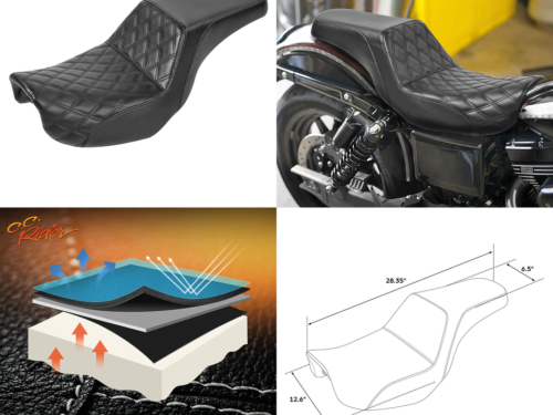 SELLA C.C. RIDER 2-UP PER DYNA