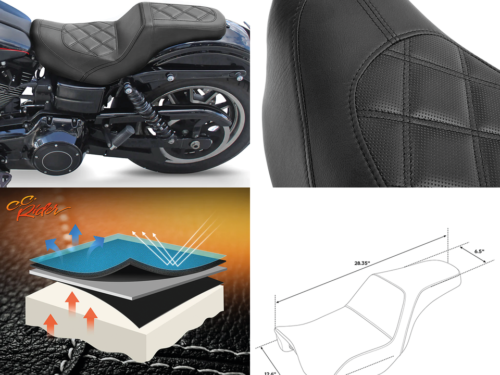 SELLA C.C. RIDER 2-UP PER DYNA