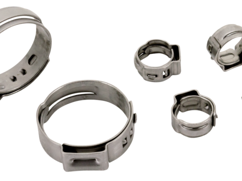 FASCETTE IN ACCIAIO TERMINALI PER TUBI STILE OEM