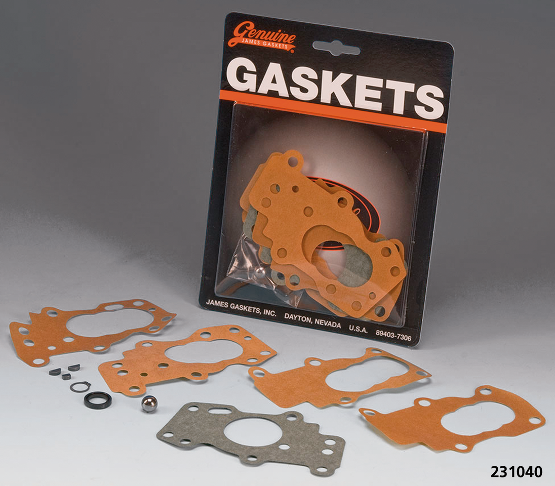 KIT GUARNIZIONI, PARAOLI E O-RING PER POMPE OLIO PER K, KH E SPORTSTER | 1 KIT GUARNIZIONI, PARAOLI E O-RING PER POMPE OLIO PER K, KH E SPORTSTER