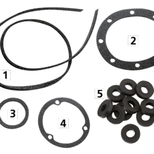 KIT GUARNIZIONI COMPLETI, GUARNIZIONI, O-RING E PARAOLI PER PRIMARIA DEI BIG TWIN 1936-1964