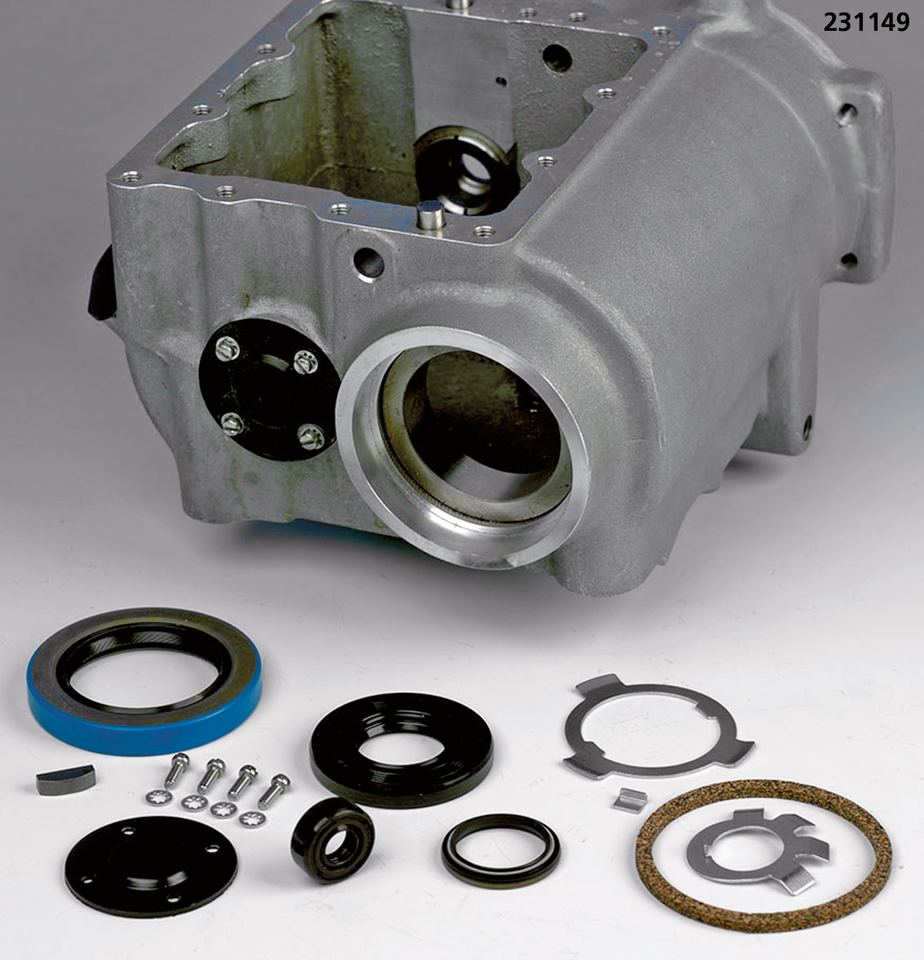 GUARNIZIONI E PARAOLI CAMBIO A 4 MARCE PER BIG TWIN 1936-1986 | 1 GUARNIZIONI E PARAOLI CAMBIO A 4 MARCE PER BIG TWIN 1936-1986