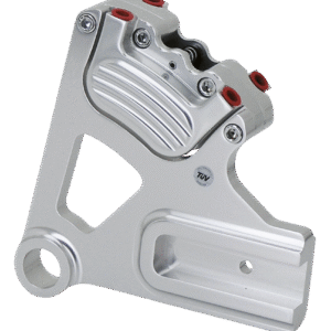 KIT PINZA FRENO POSTERIORE GMA BILLET A QUATTRO PISTONI PER DYNA GLIDE