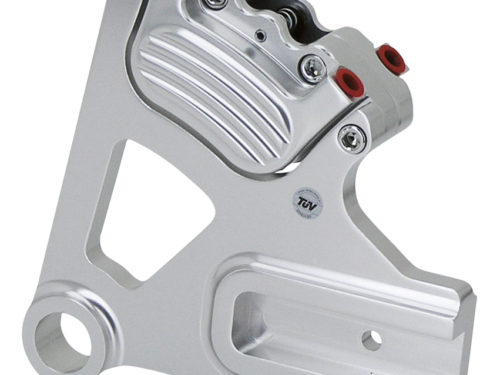 KIT PINZA FRENO POSTERIORE GMA BILLET A QUATTRO PISTONI PER DYNA GLIDE