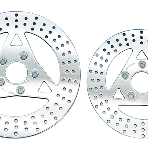 DISCHI FRENO IN ACCIAIO INOX LUCIDATO