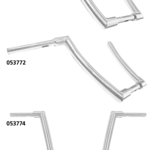 MANUBRI APE HANGERS GENUINE ZODIAC STILE CHICANO