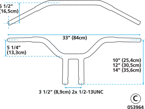 MANUBRI ZODIAC CLUBSTYLE CHONKY