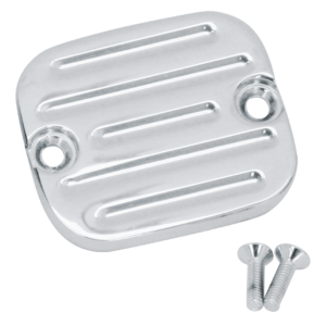 COPERTURA POMPA FRENO CROMATA CON FRESATURE PER MODELLI DAL 1996 AD OGGI