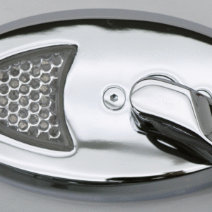 SPECCHIETTI OVALI SPORT CON FRECCIA INCORPORATA