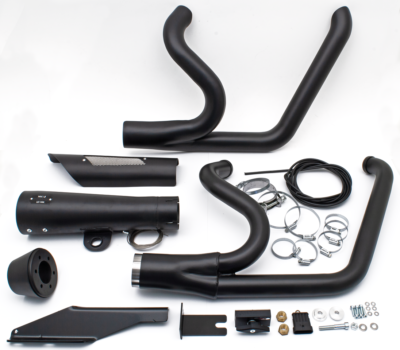 SISTEMA DI SCARICO REGOLABILE 2-IN-1 MCJ PER DYNA TWIN CAM