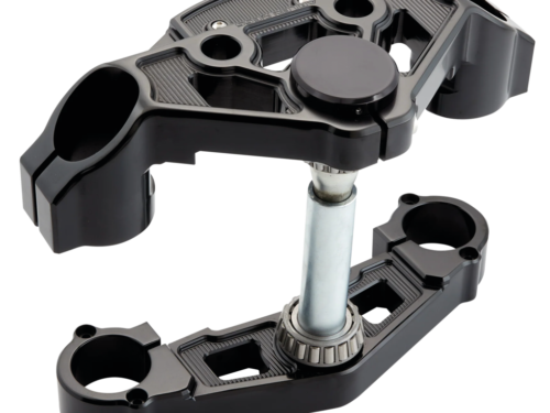 PIASTRA SUPERIORE E KIT PIASTRE FORCELLA NESS METHOD PER ROAD GLIDE