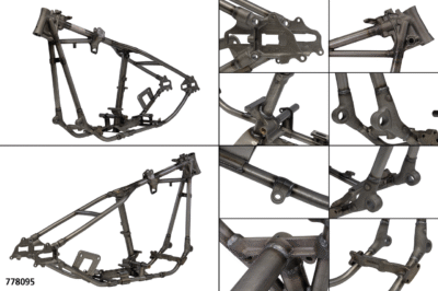 TELAI RIGIDI REPLICA DA VG CLASSIC PER KNUCKLEHEAD E PANHEAD