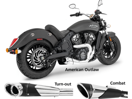 SHORTY 2-INTO-1 PER INDIAN SCOUT