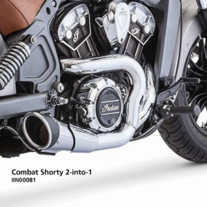 SHORTY 2-INTO-1 PER INDIAN SCOUT