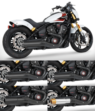 TERMINALI SLIP-ONS DA 4" PER INDIAN SCOUT 2025 A OGGI
