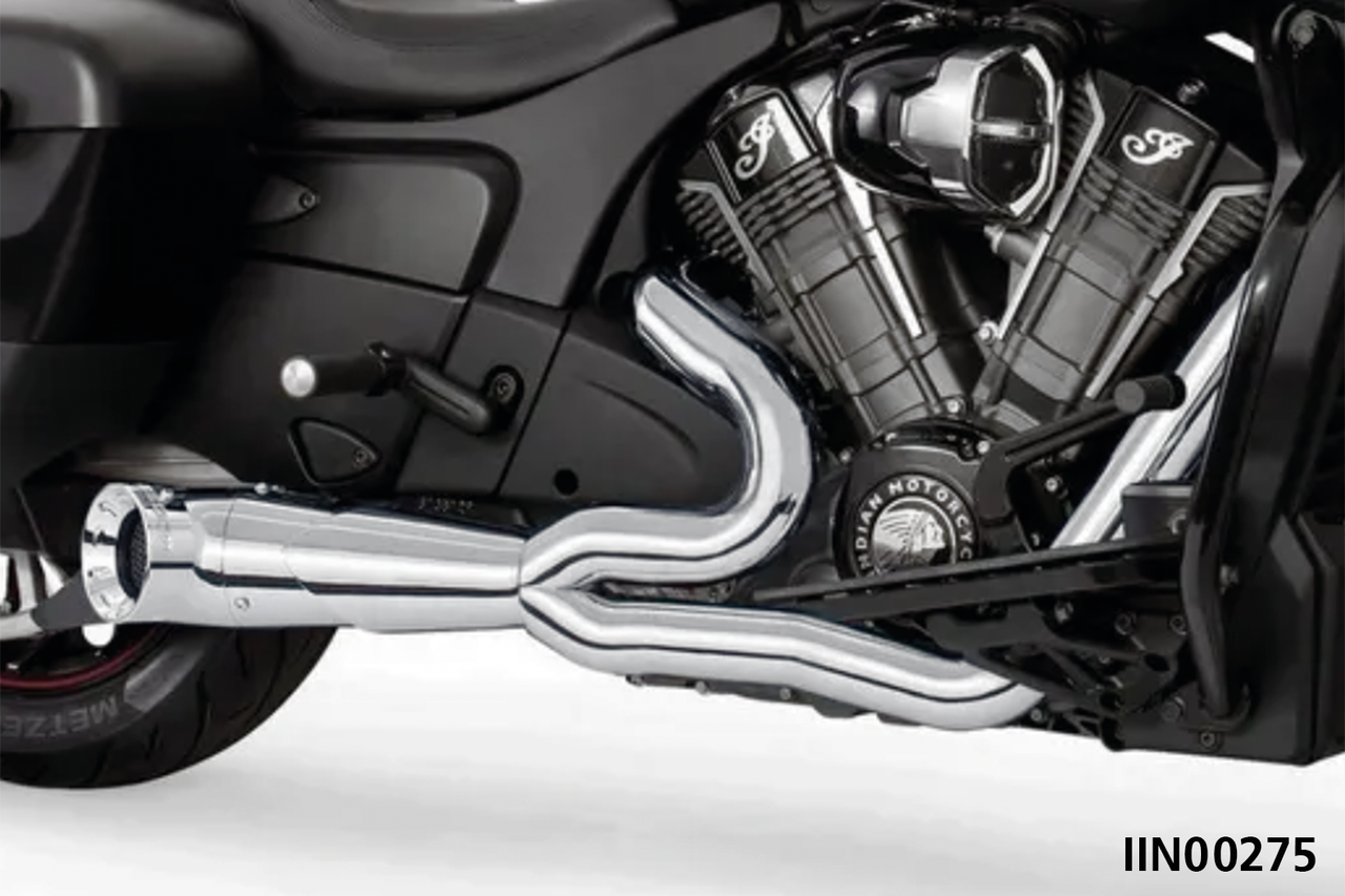 SCARICO SHORTY TURN OUT STRAIGHT CUT 2-IN-1 PER INDIAN POWERPLUS & THUNDERSTROKE | 1 SCARICO SHORTY TURN OUT STRAIGHT CUT 2-IN-1 PER INDIAN POWERPLUS & THUNDERSTROKE