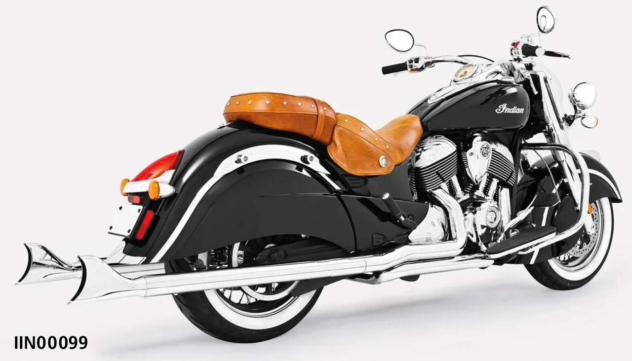 SHARKTAIL TRUE DUALS PER INDIAN POWERPLUS & THUNDERSTROKE | 1 SHARKTAIL TRUE DUALS PER INDIAN POWERPLUS & THUNDERSTROKE