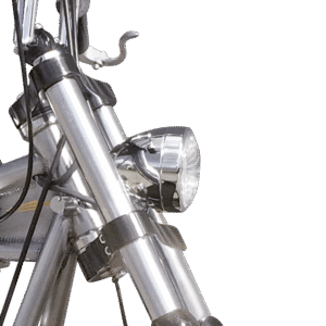 FANALE ANTERIORE DA 4 1/2" CON ATTACCO BASSO