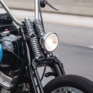 STAFFA DI MONTAGGIO FANALE ANTERIORE SPRINGER DA LOWBROW CUSTOMS