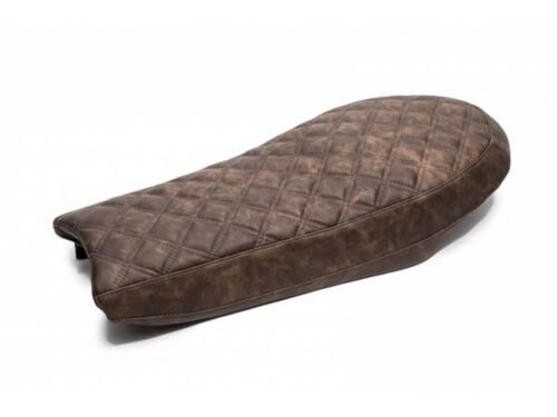 SCRAMBLER 800 & SIXTY2 | SELLA SLIM - MARRONE ROMBI