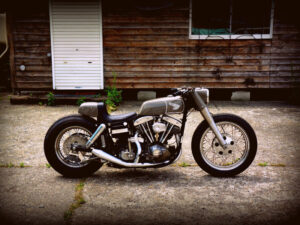 Cafe race bike style