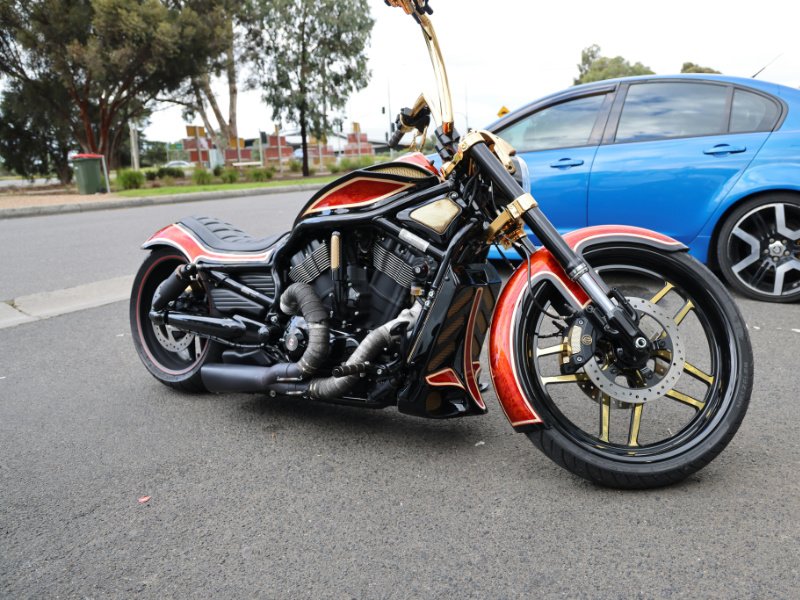 Modern custom bike style