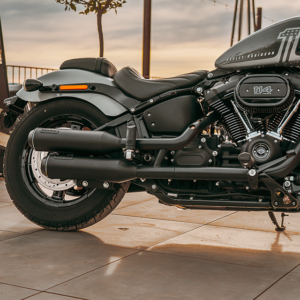 TERMINALI BLACK DUCK PER SOFTAIL MILWAUKEE EIGHT