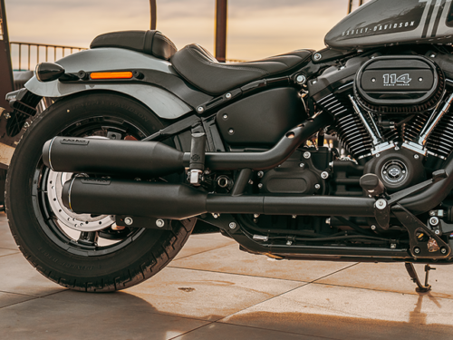 TERMINALI BLACK DUCK PER SOFTAIL MILWAUKEE EIGHT