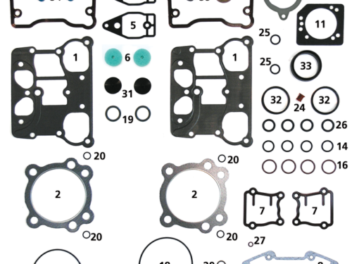 GUARNIZIONI MOTORE O-RING E PARAOLI PER TWIN CAM