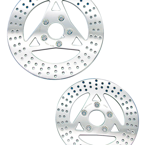 DISCHI FRENO IN ACCIAIO INOX LUCIDATO