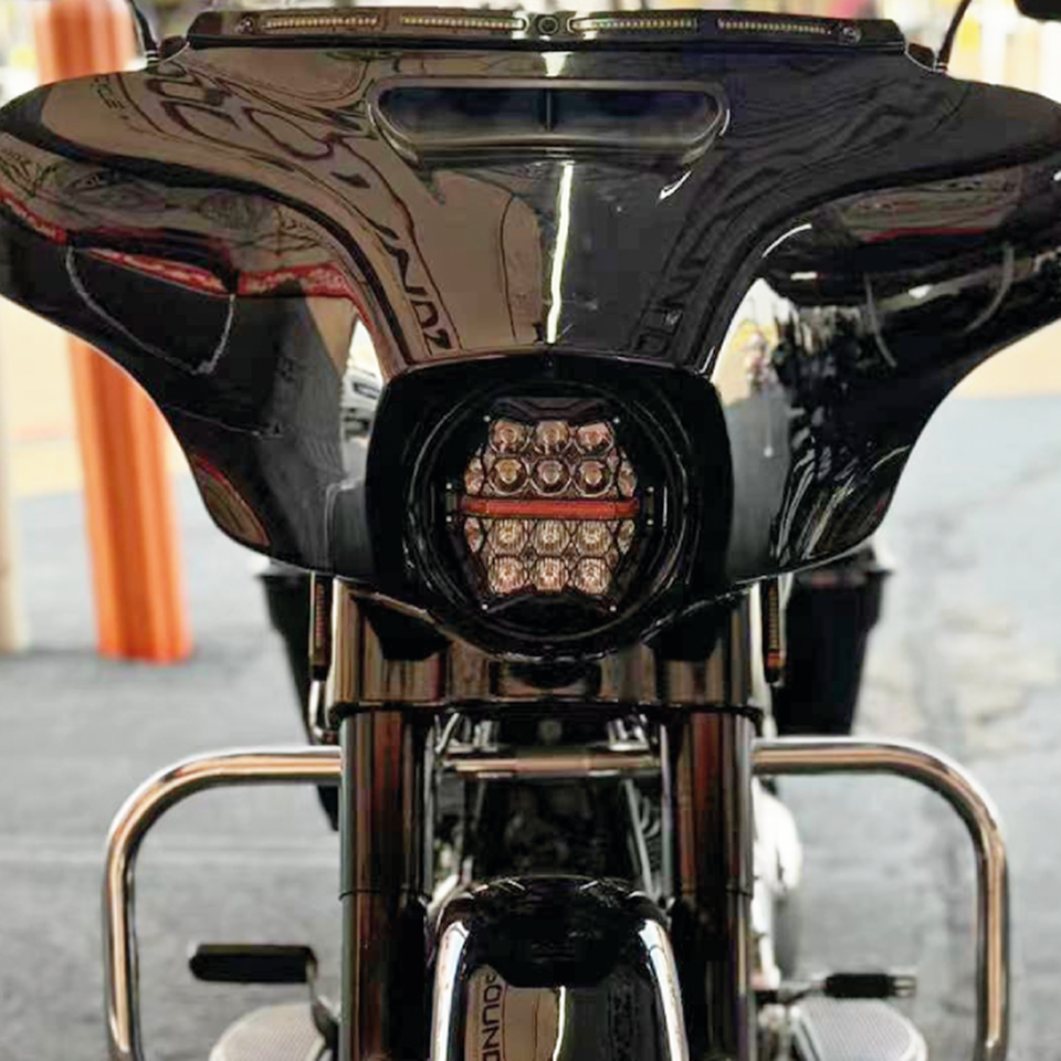 PARABOLA A LED HONEYCOMB DA 7"